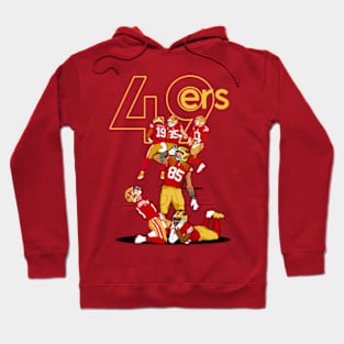 San Francisco 49ers : George kittle x Deebo Samuel x Brock Purdy Hoodie